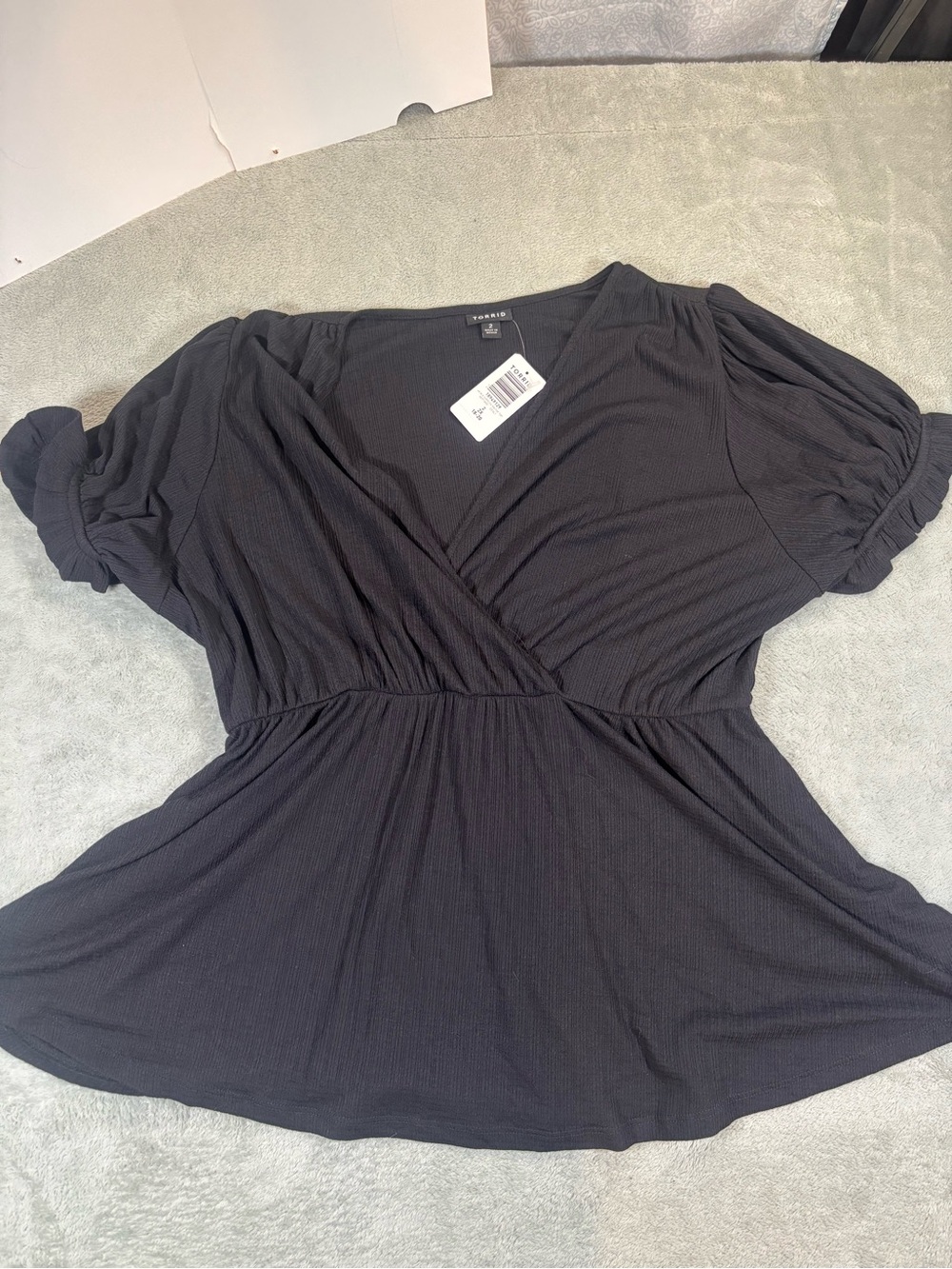 NWT Torrid Black Top Size 2X
